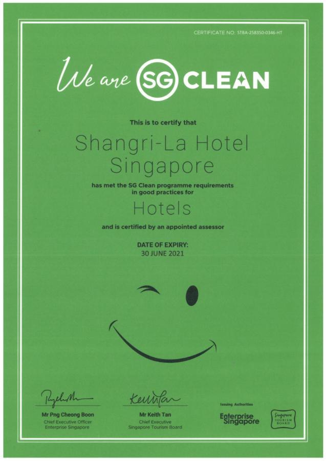 Shangri-La Apartments Singapur Zewnętrze zdjęcie
